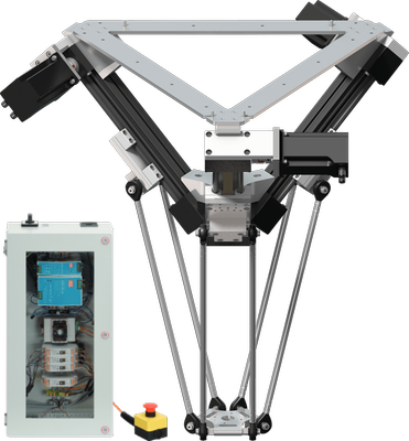 Robot Delta - Premontato, Diametro Spazio di Lavoro 360 mm