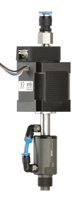 Pneumatic rotary feed-through