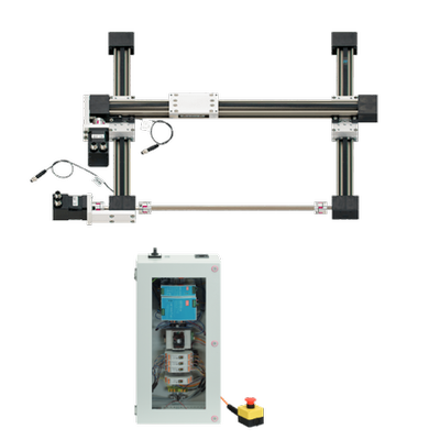 Robot 2 assi X-Y - Motori passo-passo con Encoder, Spazio di lavoro 300x300 mm