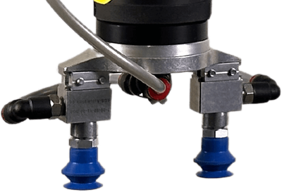 Gripper with suction pads Direct connection to ISO flange 2-SG				