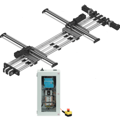 Robot 2 assi X-Z - Motori passo-passo con Encoder, Spazio di lavoro 1000x750 mm