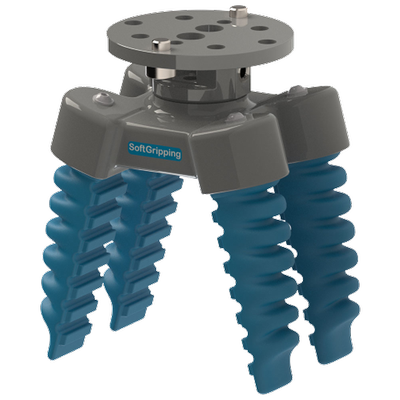 SoftGripper centrico a quattro dita - Angolo del cono 15°